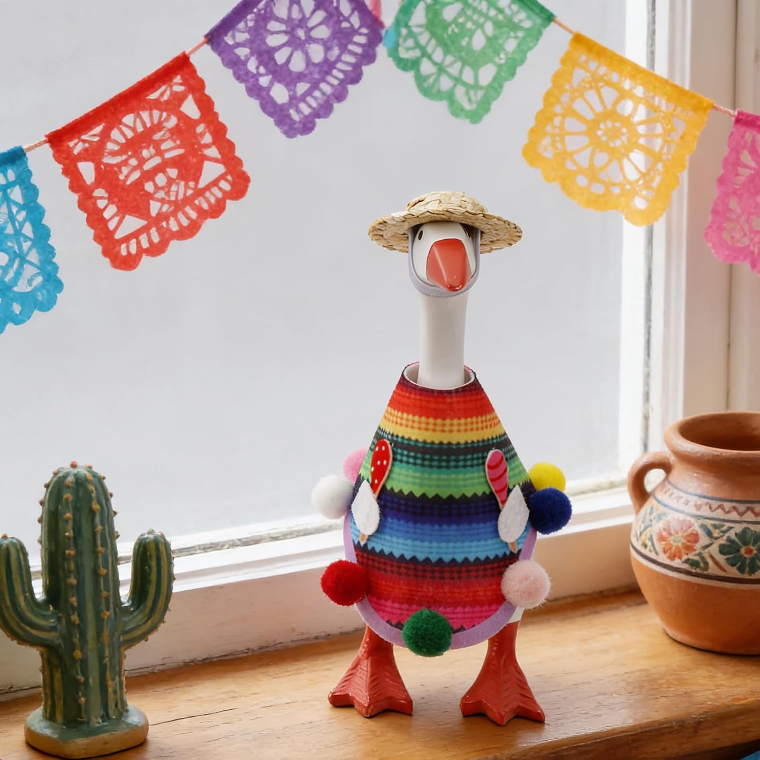 Desk Goose Outfits 7 Inches, Cute Desktop Goose Clothes,Gift image 5