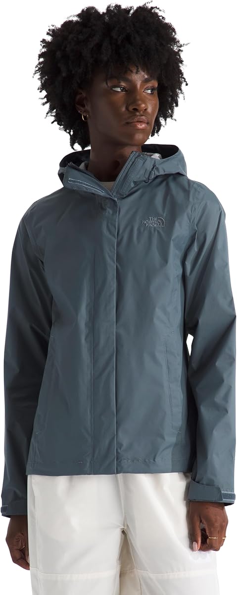 Chaqueta impermeable con capucha Venture 2 para mujer | Chubasquero con tejido transpirable Dryvent 2,5 l, cremalleras en las axilas