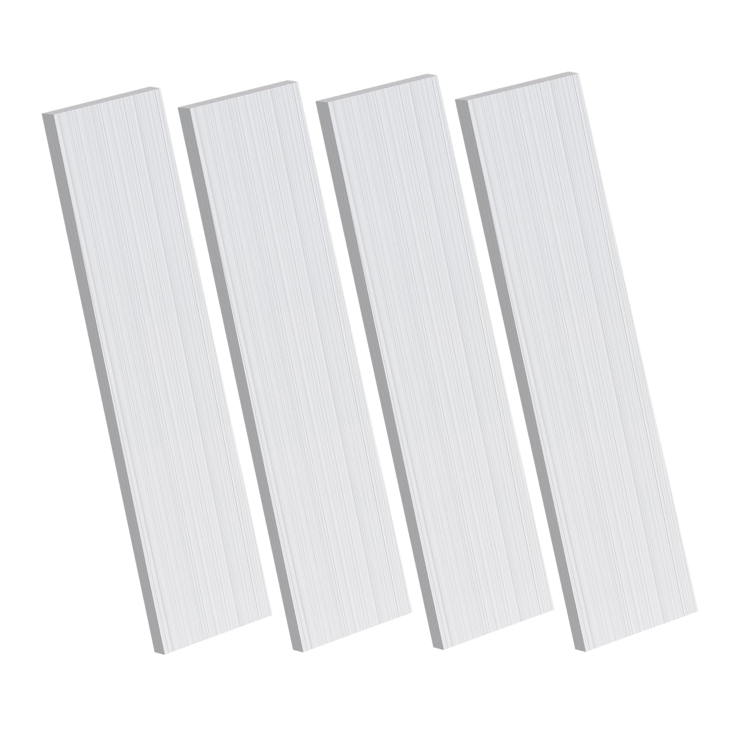 6061 Aluminum Flat Bars - 4 Pack -7