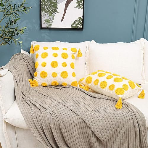 Miniatura 4 de PLWORLD - Juego de fundas de almohada boho