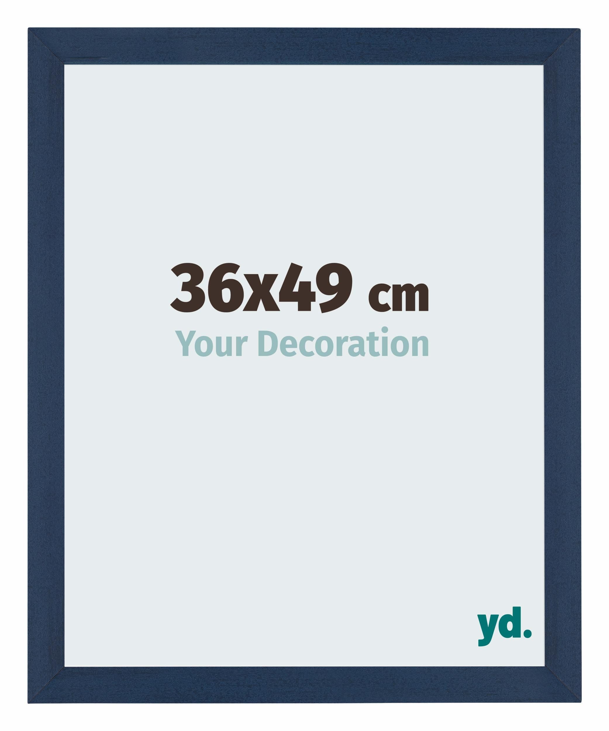 Your Decoration - Puzzle frame 36x49 - Dark Blue Swept - Puzzle frame 500-1000 Pieces - MDF Photoframe - Mura