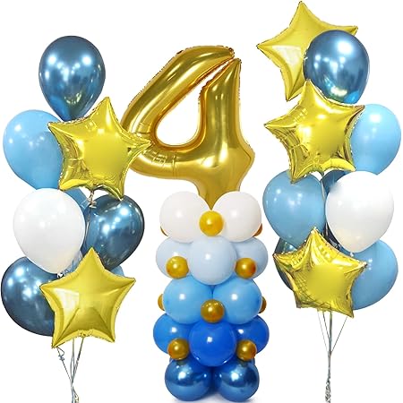 Amazon 数字 バルーン 大きい 誕生日 飾り付け 女の子 男の子 誕生日 バルーン １ ９歳 バースデー 飾り バルーン スタンド 周年日 結婚式 式典など 大活躍 飾りセット 4 風船 バルーン おもちゃ