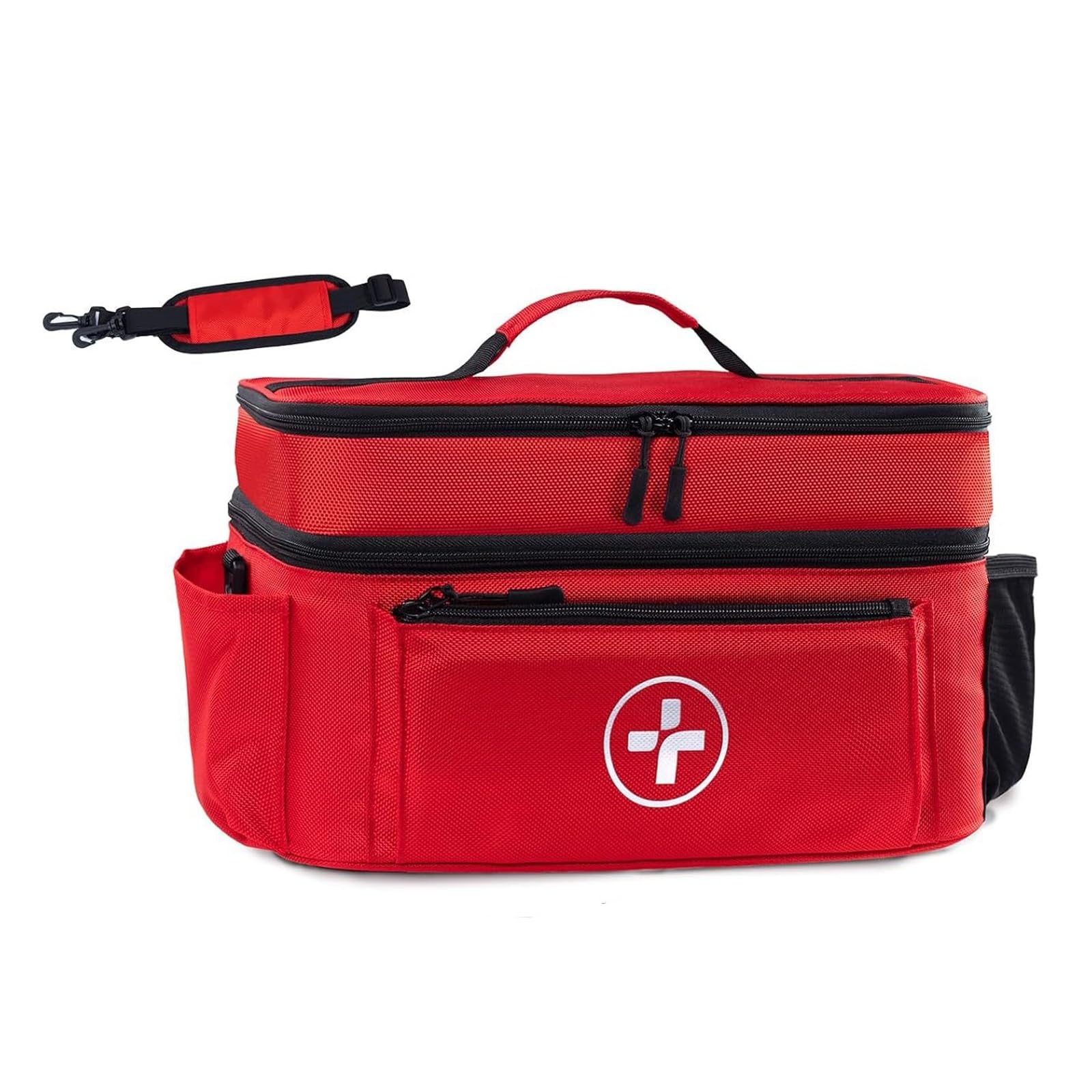 Erste-Hilfe-Tasche,Tragbare Leere Medizinische Medizintasche For Die Reise,Erste-Hilfe-Notfall-Aufbewahrungstasche,Im Fahrzeug, Outdoor-Camping-Reise-Arbeitstasche