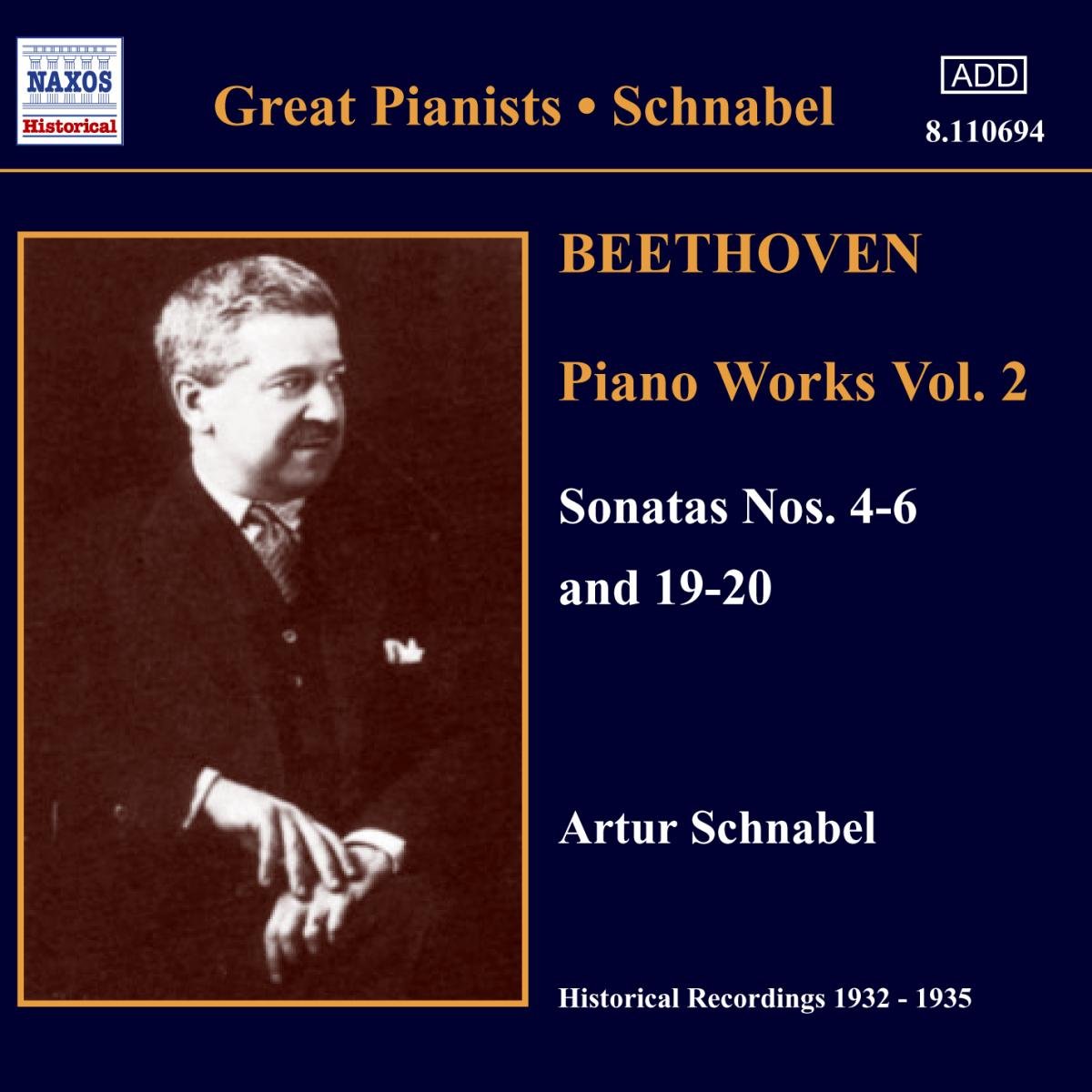 Klavierwerke Vol.2 (Sonat [Audio CD] BEETHOVEN,L. V.
