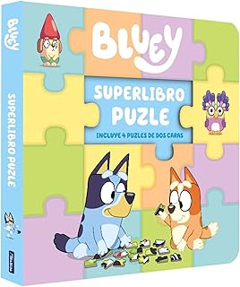 Comprar Bluey. Libro juguete - Superlibro puzzle. 4 puzles de dos caras para leer y jugar (Pequeñas manitas)