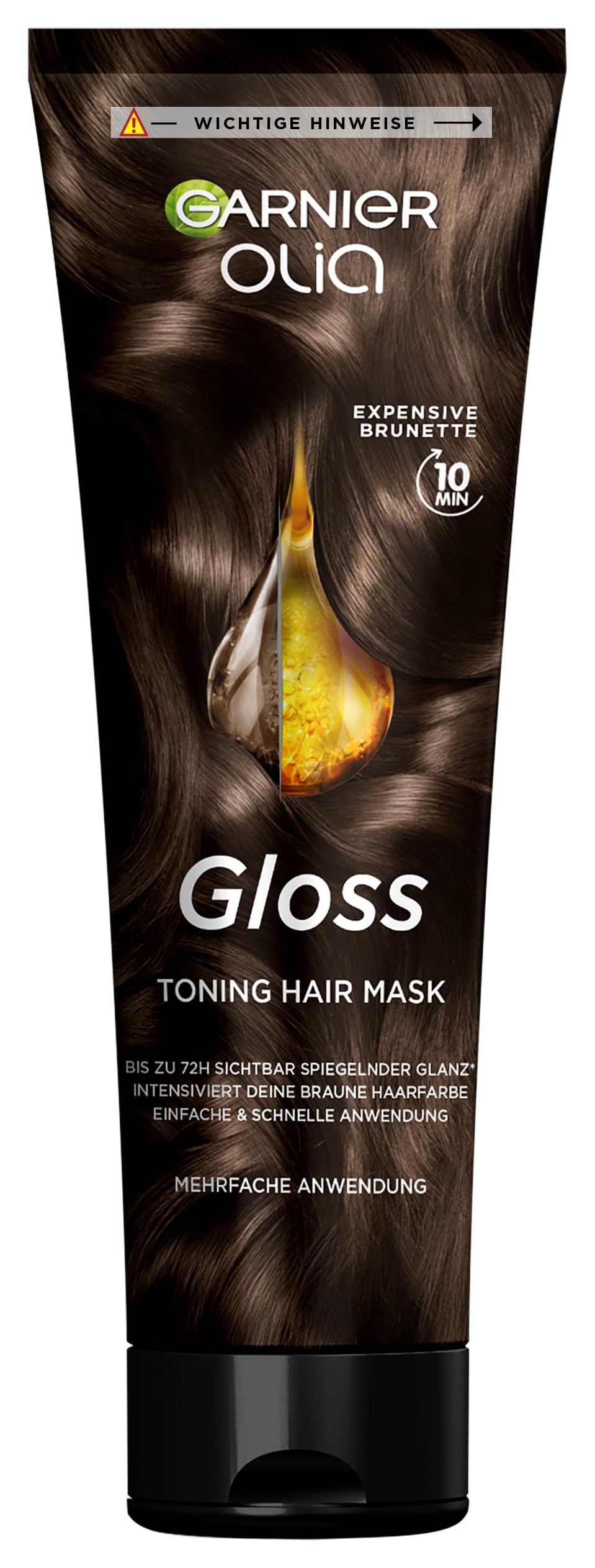 Garnier Olia Gloss Tinted Hair Mask Expensive Brunette