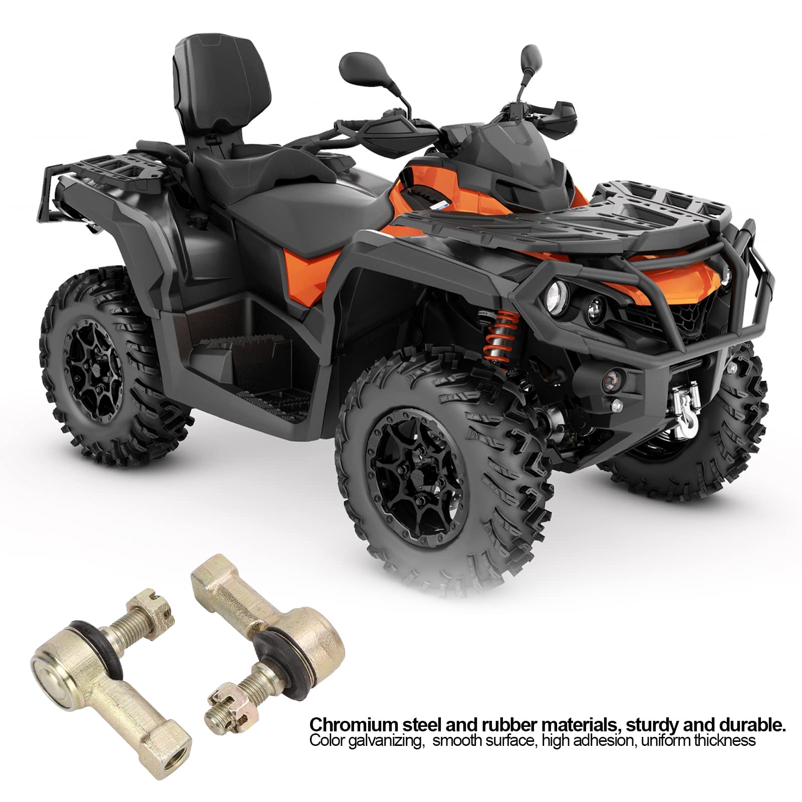 KIMISS M12 Zestaw Przegubów Kulowych na Końcu Drążka Kierowniczego do Can-Am Outlander 1000 500 570 650 800R L 450, Przeguby Kulowe na Końcu Drążka Kierowniczego, Zestaw Końcówek Drążka Kierowniczego