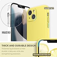 Vista 75 de SURPHY Compatible con iPhone 13 Mini Funda con Protector de Pantalla, (Protección de Cámara y Forro de Microfibra Suave) Funda de Teléfono