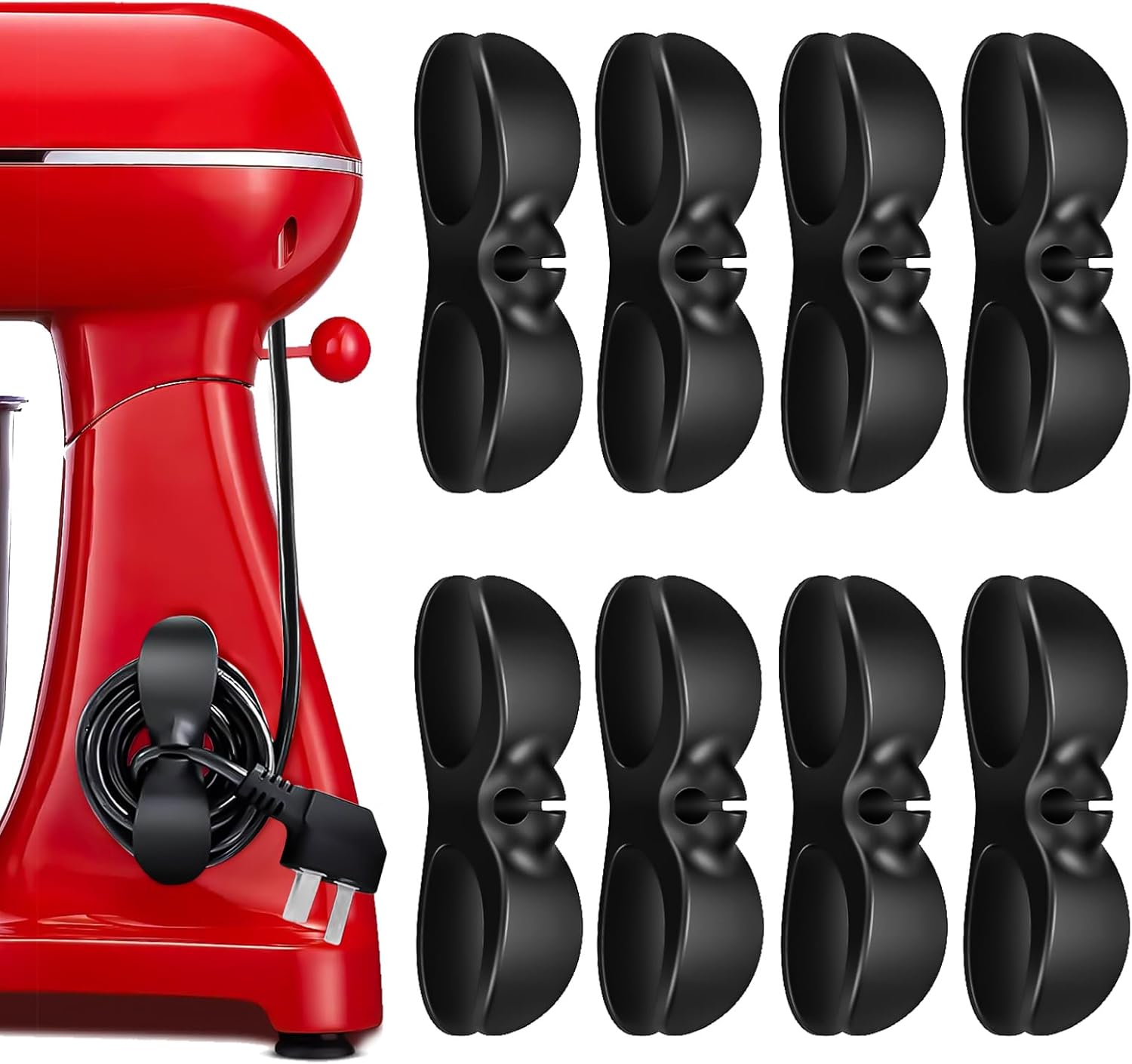 Akeva Cord Organizer for Appliance, 8 Pack Kitchen