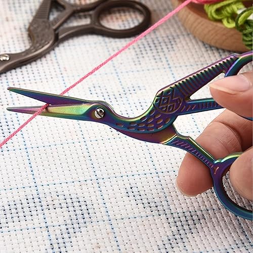 Miniatura 3 de Cizalla de tela de alta durabilidad que ahorra trabajo, ligera, a medida, herramienta de corte de tijera de costura para bordar para el hogar