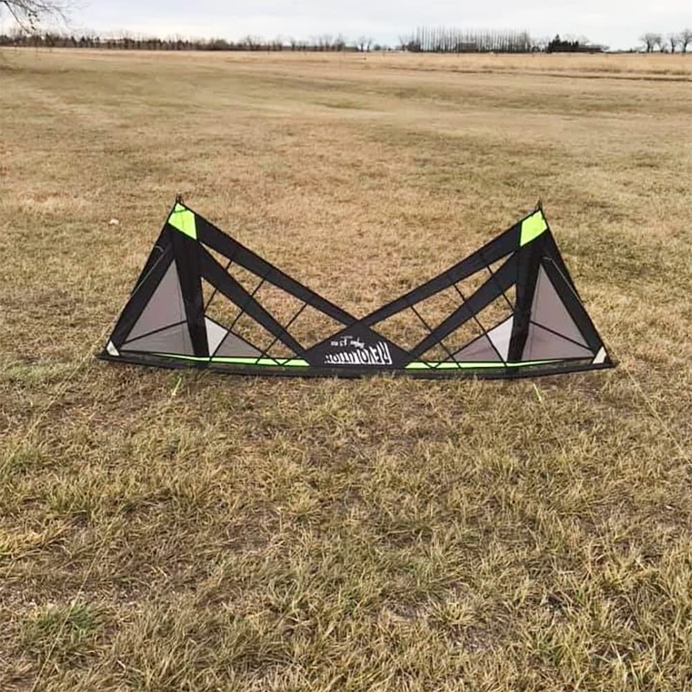 Cervo volante 4 righe Reflex 1.5 RX Spiderweb, SPI Lime #1-1