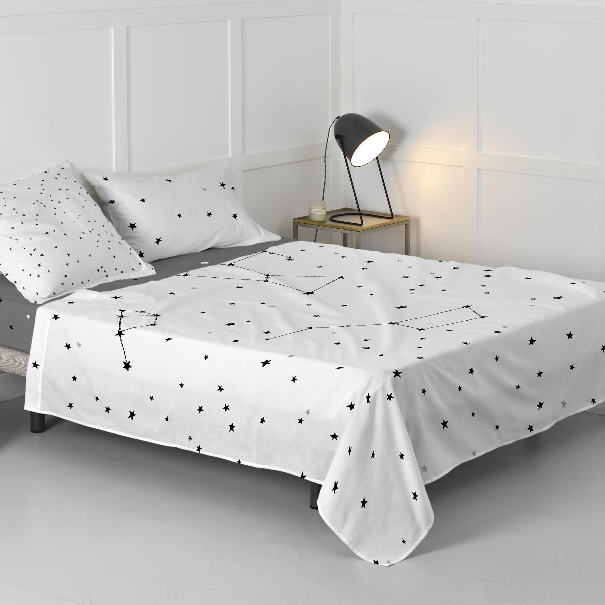 Constellation Sabana drap haut de gamme 260x270 cm lit king size 180 200