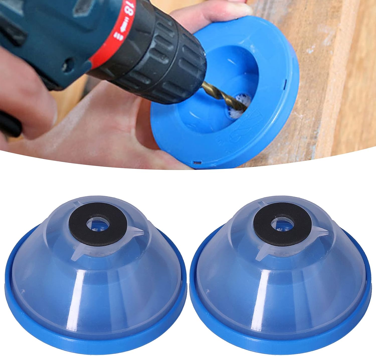 2Pcs Electric Hammer Dust Cover, Electric Drilling Device Large Storage Space Accessories Hammer Drills