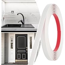 20FT x 1/2in Peel and Stick Wall Molding Trim, Flexible PVC Molding Trim for Mirror, Tile Border, Wall Decorative Strip, Self Adhesive Backsplash Trim, White