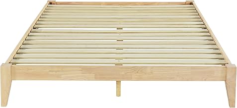 Willa Queen Wood Platform Bed - Natural Finish