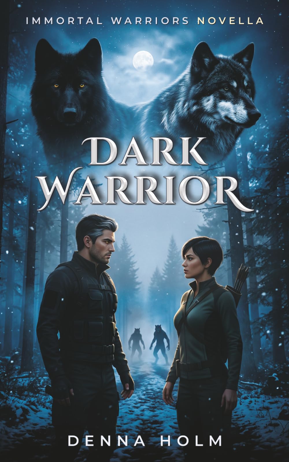 Dark Warrior: Alien Warrior Sci Fi Romance (Immortal Warriors)