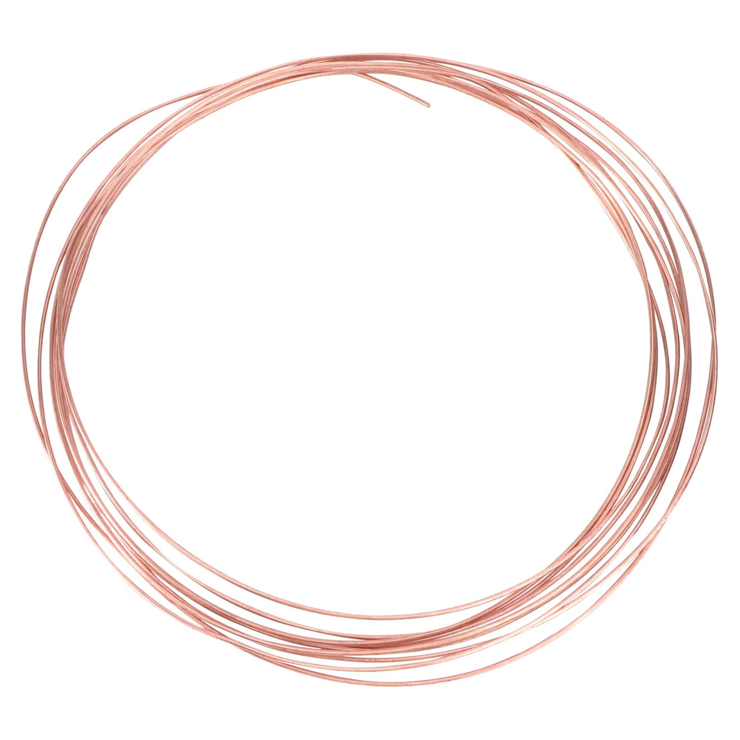 1.5mm Diameter Bare Copper Wire 5 Meter Length Strong Electrical Conductivity for Long-Term