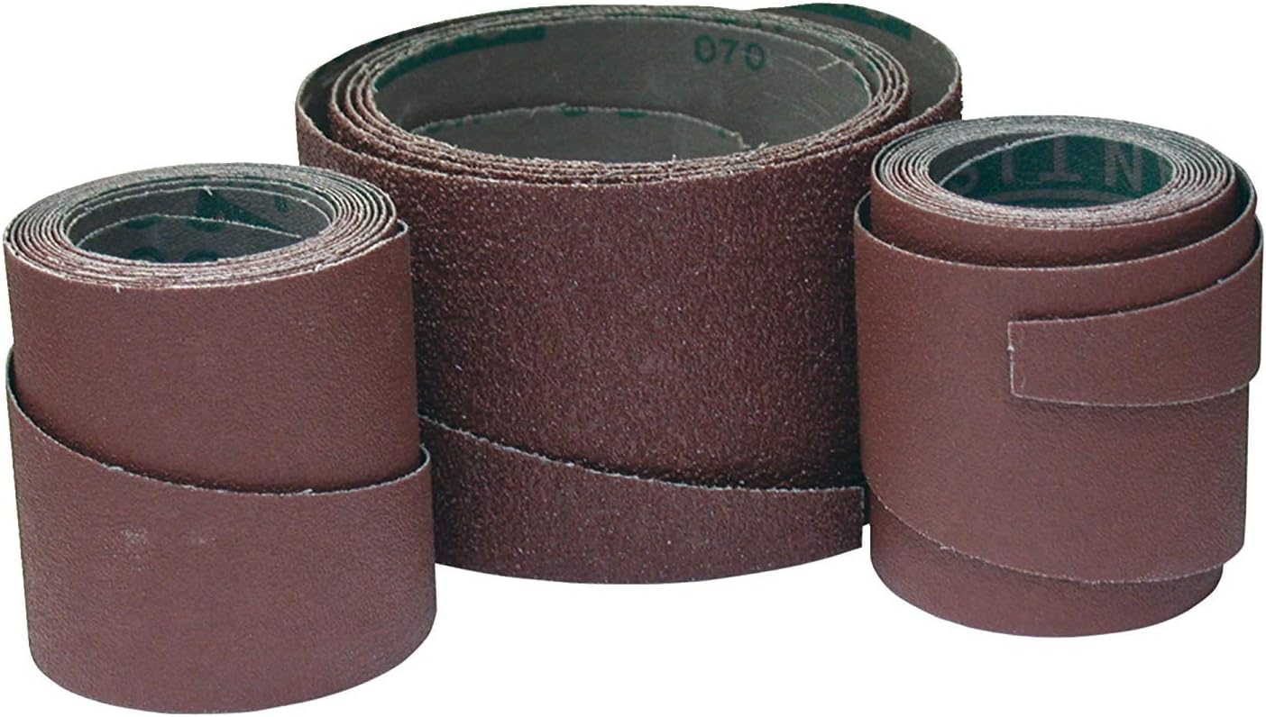 Jet Ready to Wrap 80 Grit 10 Inch Wide 10-20 Bench Top Sander Sandpaper, 1 Roll