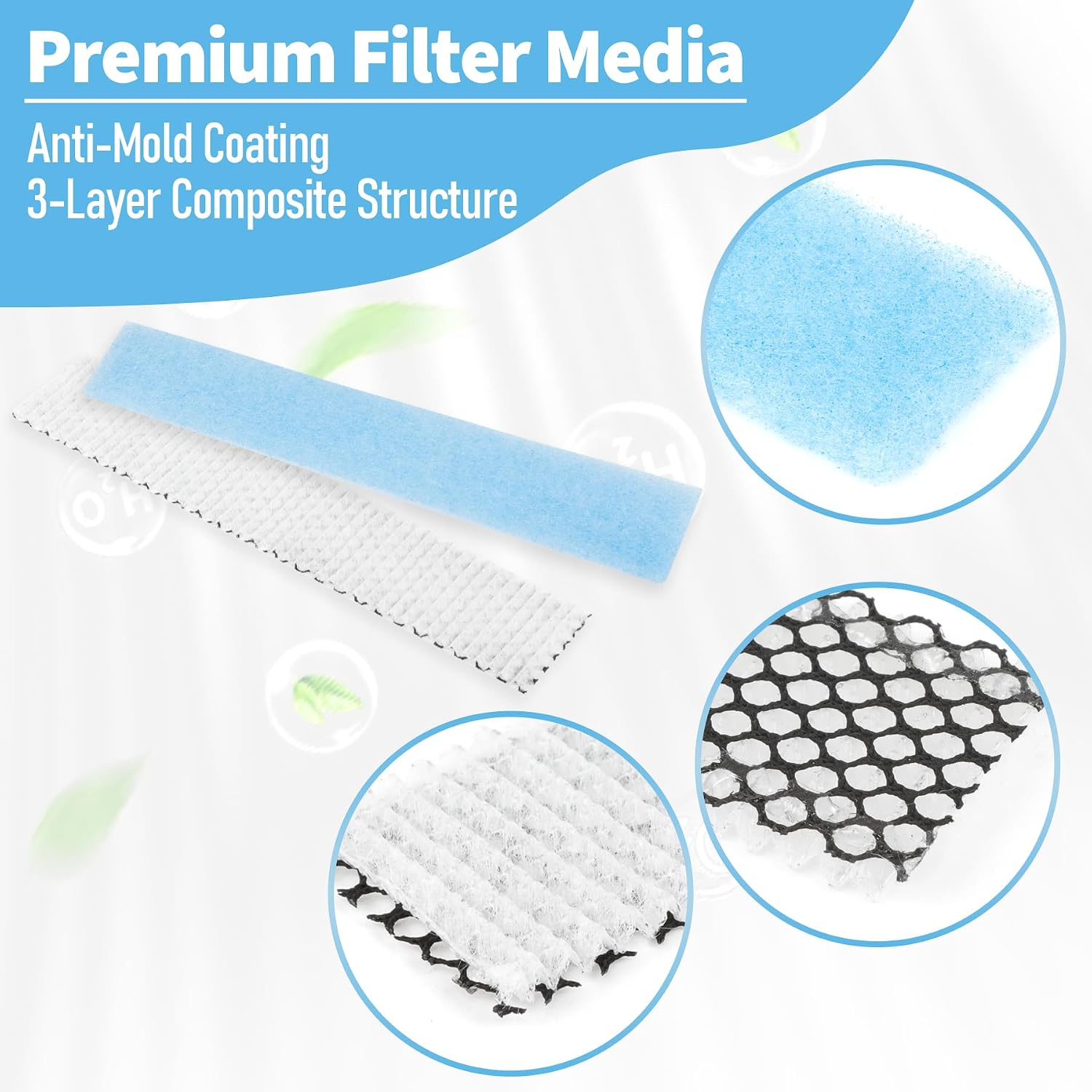 4 Pack Mini Split Air Filter Replacement for Fujitsu General Models ASU12RL, ASU12RLF, ASU12RLF1, ASU12RLS2, ASU12R Replace UTR-FA16-2K 9315361042