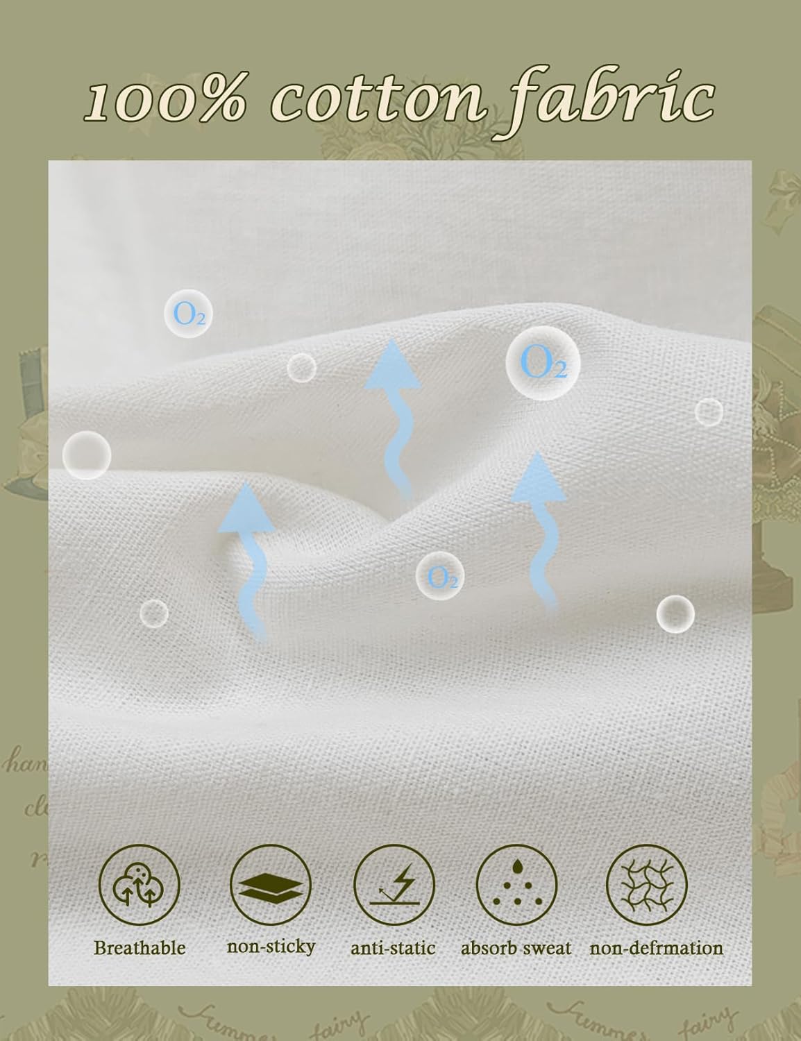 BEAUTELICATE Women Edwardian Shirt Petter Pan Collar Back Buttons Long Puff Sleeve Victorian Blouse - Image 5