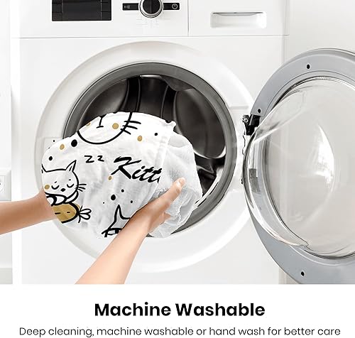 Miniatura 7 de Cat Blanket, Cute Cat Pet Animal Gifts for Women Adult Throw Blanket Bedding Room Decor Flannel Blanket Soft Plush Warm Fleece Blankets&Throws for