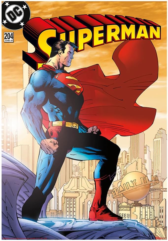 MIGHTYPRINT DC Comics - Superman - Daily Planet – Durable 17” x 24 Wall Art – NOT Made of Paper – Officially Licensed Collectible MP17240498
