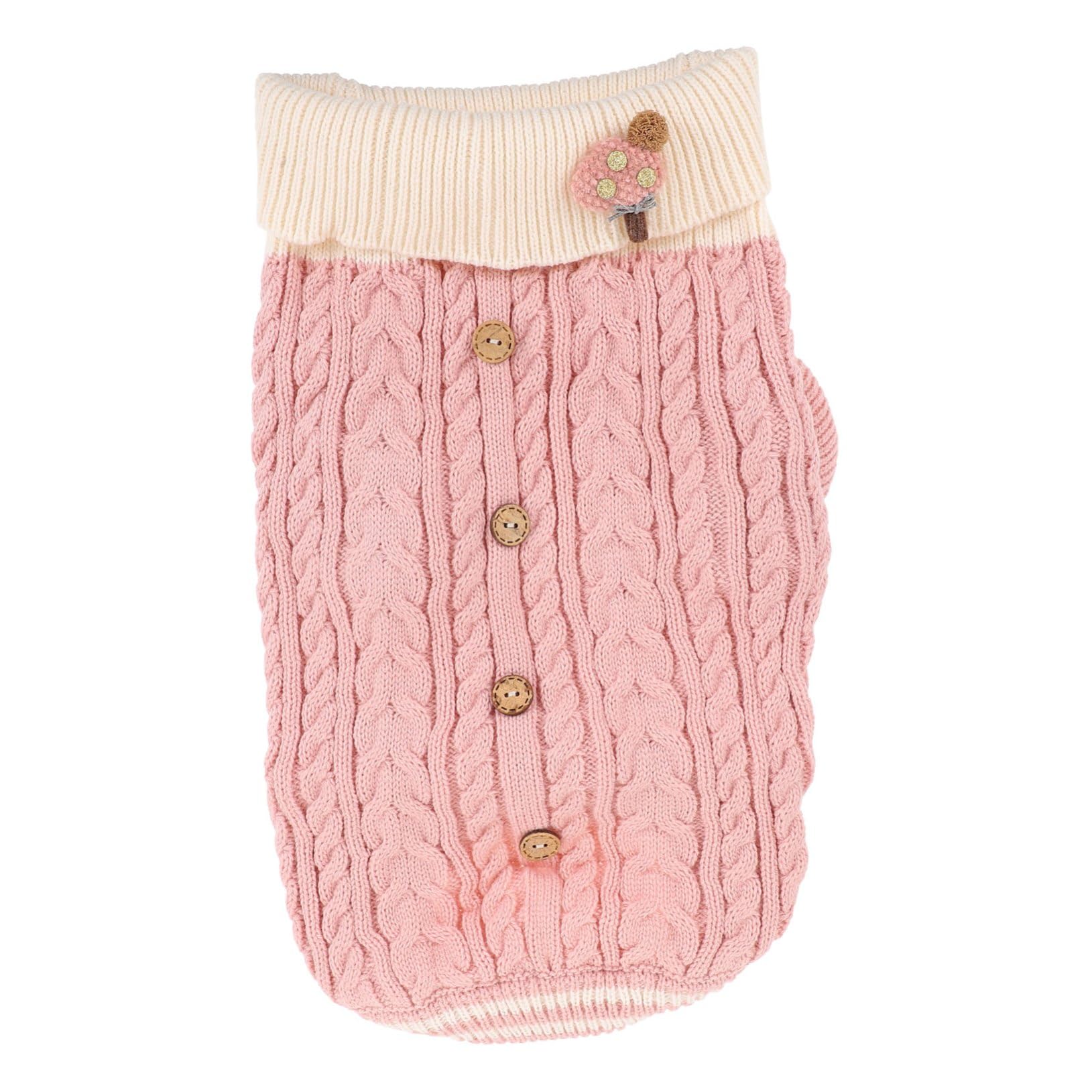 Beaupretty 3pièces Pull pour Chien à Vêtement Automne Hiver Doux Et Chaleureux pour Chiens De Petite