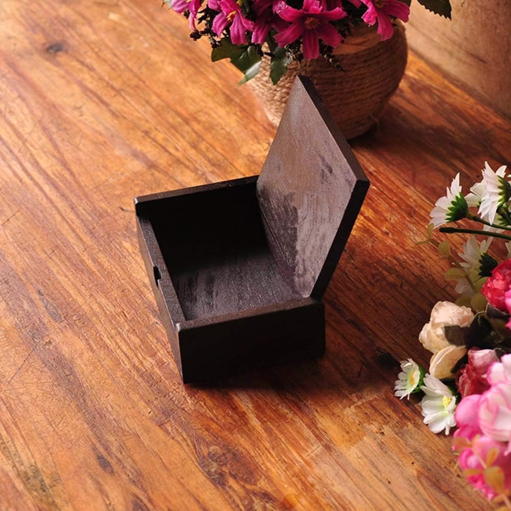 Panda Legends Wooden Toothpick Holder Southeast Asian Style Portable Toothpick Case 11x7x3cm