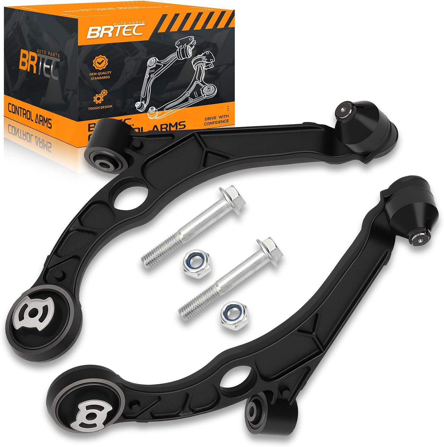 Front Lower Control Arm with Ball Joint Compatible with Dodge Dart 2013 2014 2015 2016; Chrysler 200 2015-2017