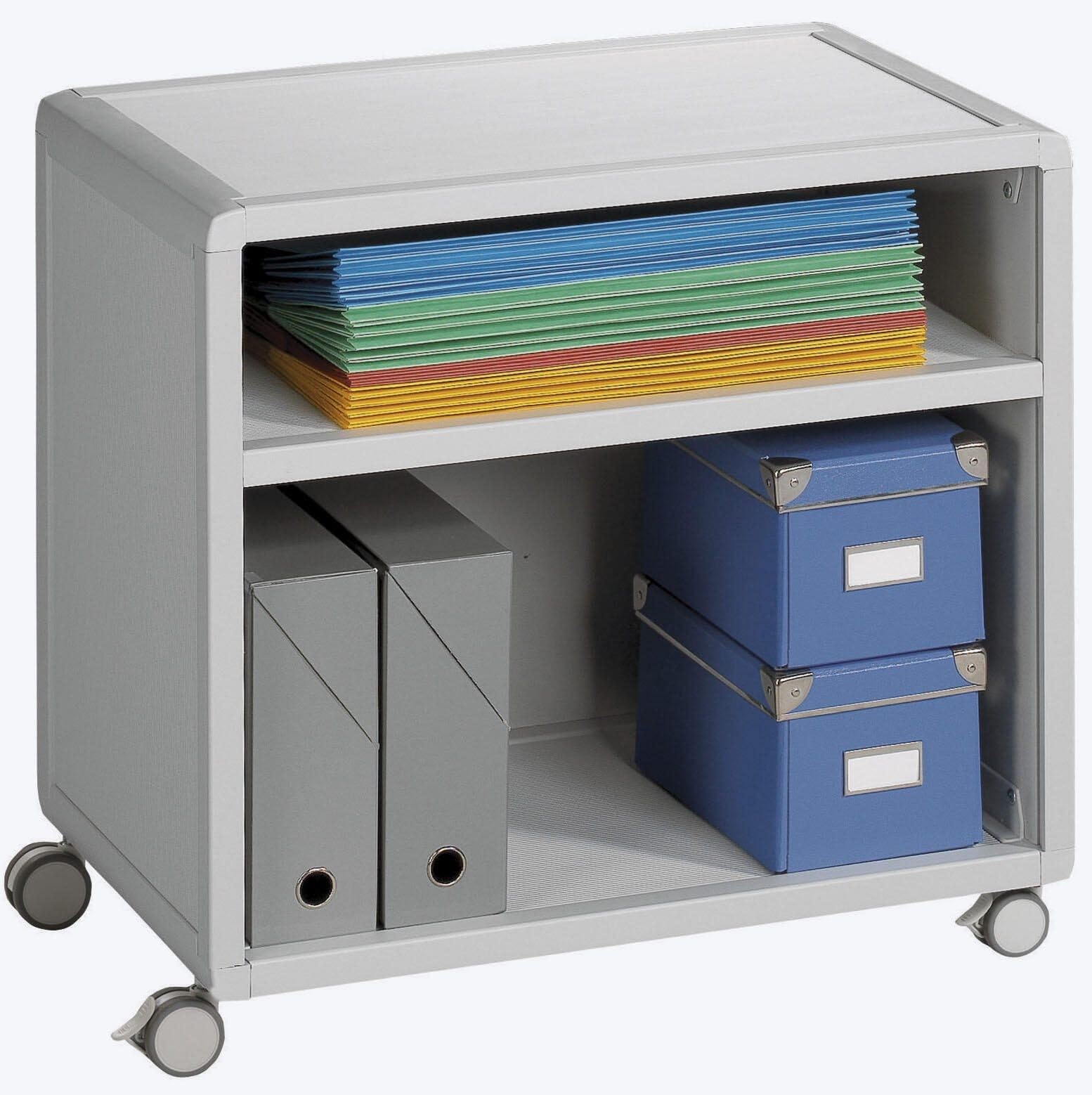 Desserte de bureau PAPERFLOW DM1K2.02 meuble de support pour imprimante et papier