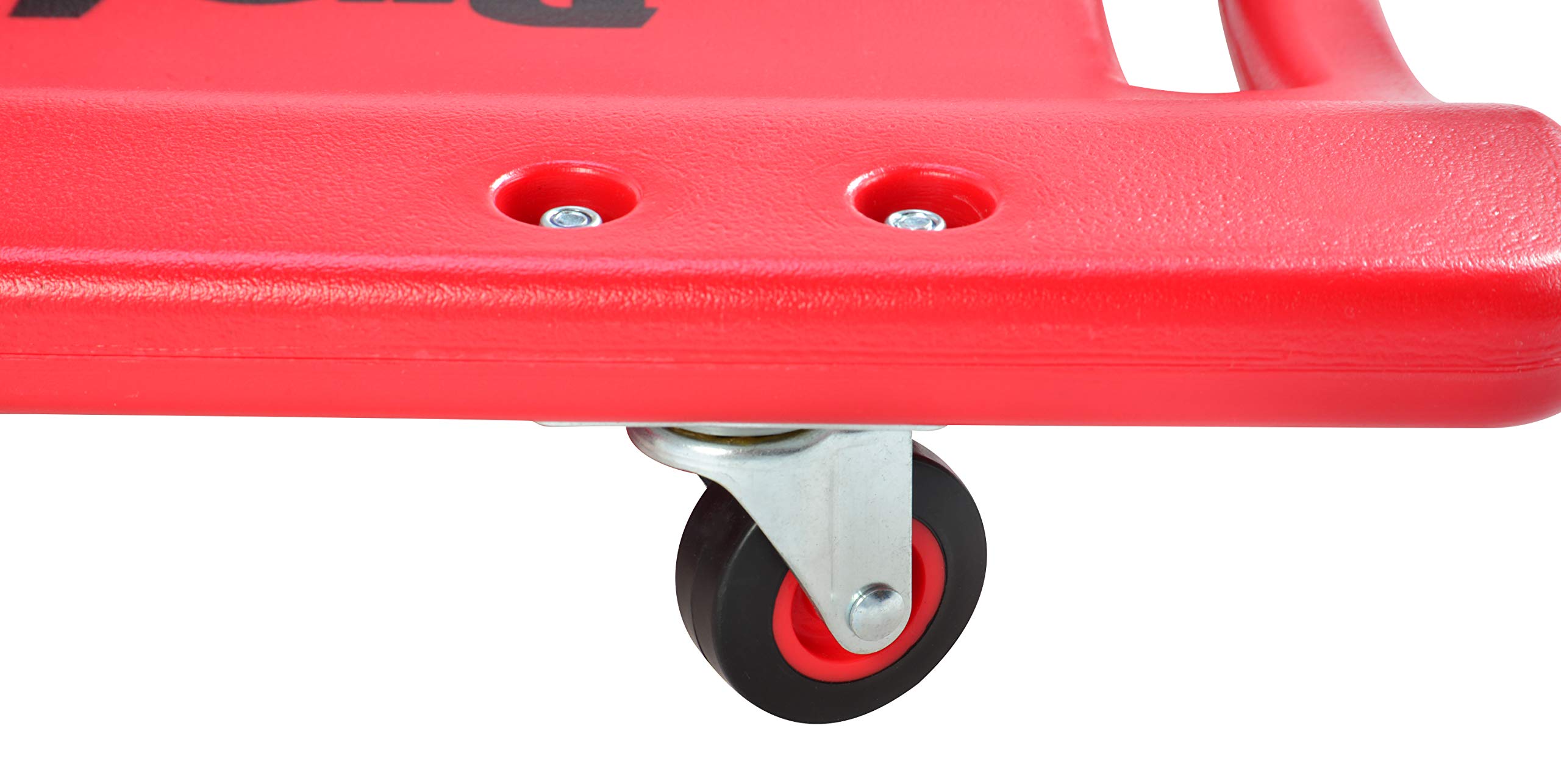 Pro-Lift C6036 - Enredadera mecánica de plástico de 91 cm, Cuerpo ergonómico de Polietileno de Alta Densidad Moldeado por soplado con reposacabezas Acolchado, Capacidad de 136 kg