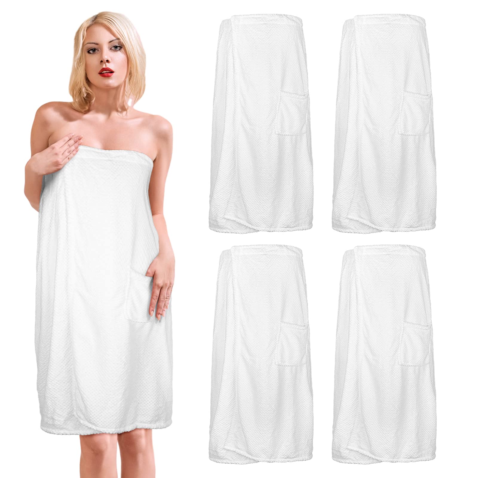 Tigeen Spa Robe for Women Waffle Spa Wraps