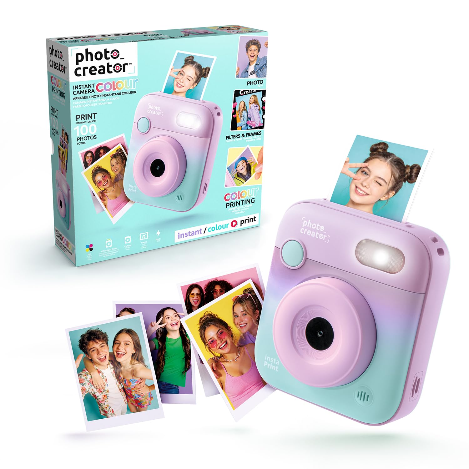 Photo Creator Fotocamera a colori istantanea - Lilla