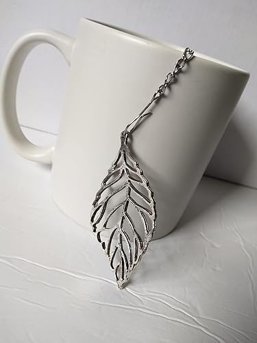 Miniatura 5 de Leaf Shaped Tea Infuser Ball for Brewing Loose Herbal Teas