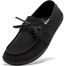 HOBIBEAR Leather Mary Jane Flats | Wide Toe Box & Barefoot Shoes | Wide Comfort Shoes for Women