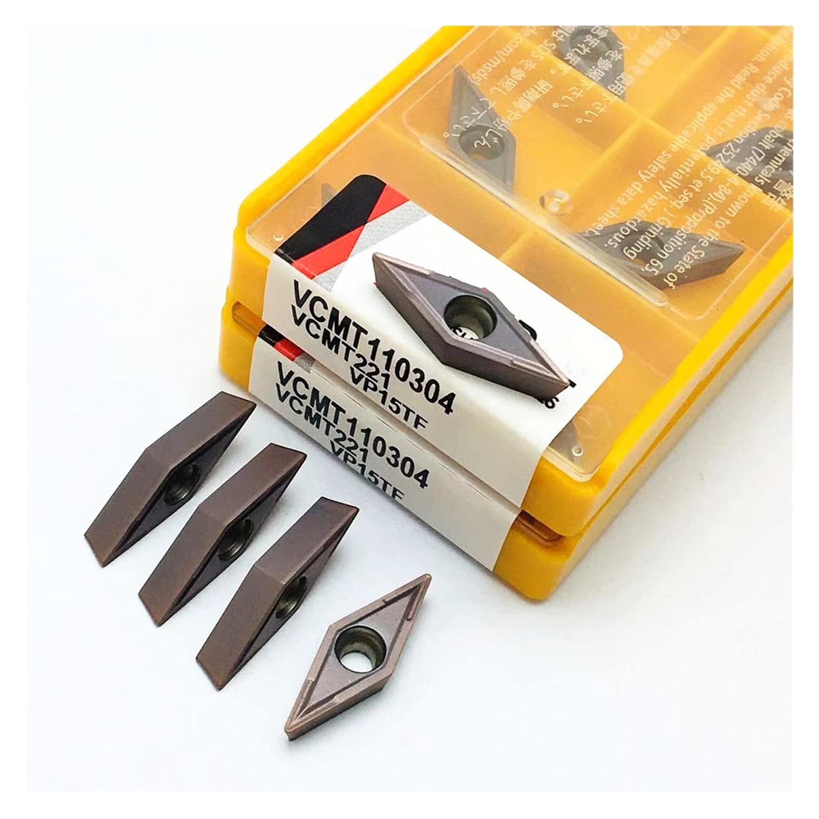 10pcs Mitsubishi CNC Blade VCMT110304 US735 – Box Of 10 Inserts