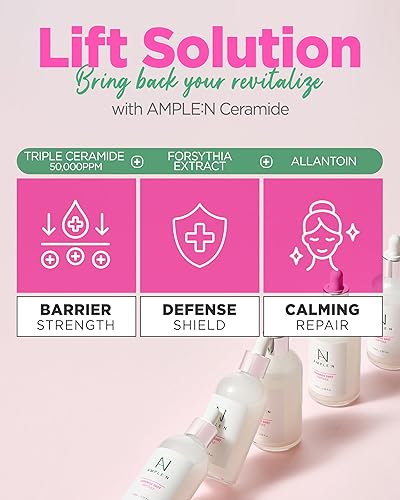 Miniatura 4 de AMPLEN Ceramide Shot Serum  Suero antienvejecimiento e hidratante con ceramida para una hidratación profunda  Para pieles secas y ásperas para