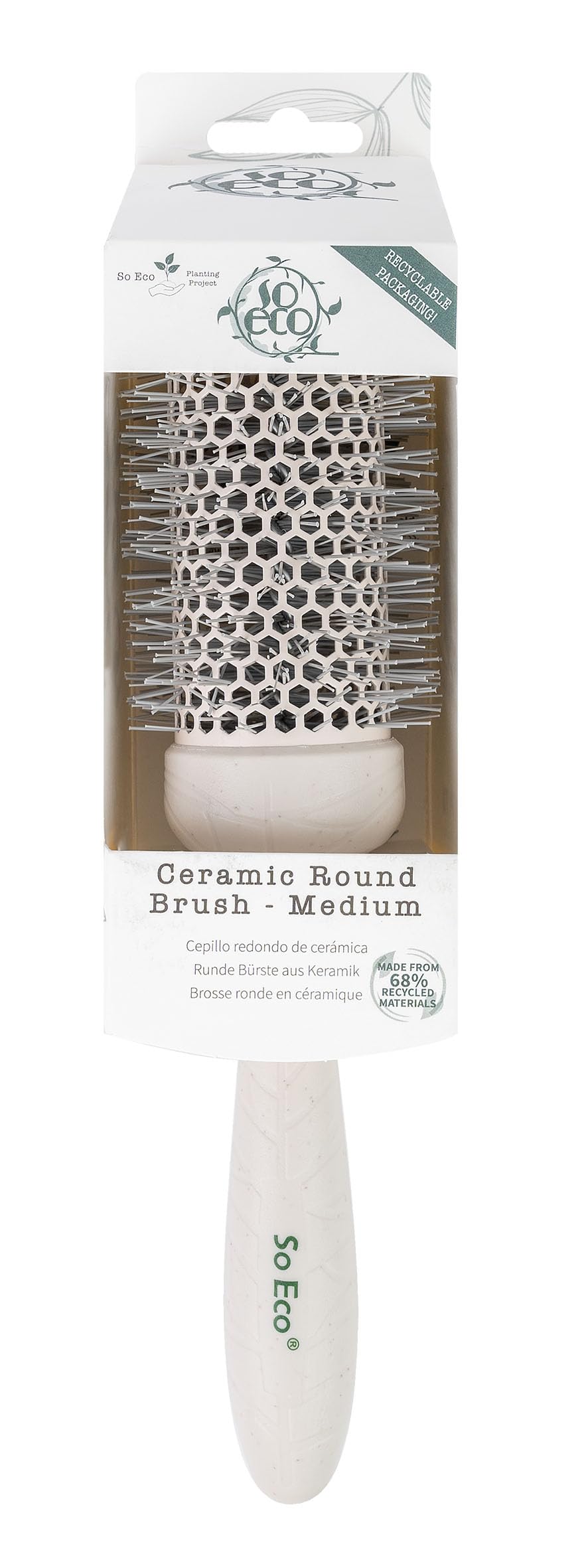 So Eco Ceramic Round Brush - Medium
