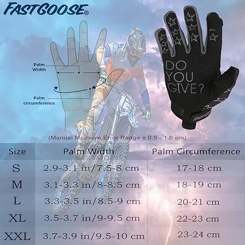 Miniatura 4 de Guantes de motocicleta transpirables y ligeros todoterreno para hombres y mujeres, ATV, BMX, MTB Racing