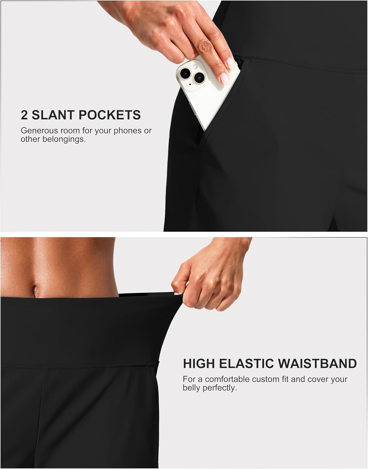 G Gradual Women's 7" Quick Dry Swim Board Shorts Swimming Bottoms High Waisted Beach Shorts for Women with Liner Pockets - Image 4