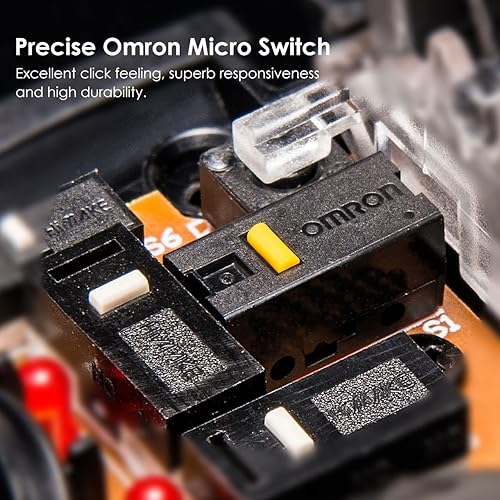 Miniatura 6 de SANWA Ratón ergonómico con cable ratones Rollerball para computadora sensor láser Trackball de 1339in 40080012001600 DPI ajustable 5 botones