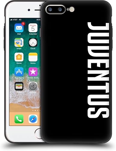Ufficiale Juventus Football Club Logotype Lifestyle Skinny Fit Hybrid Clear Case per iPhone Plus iPhone Plus