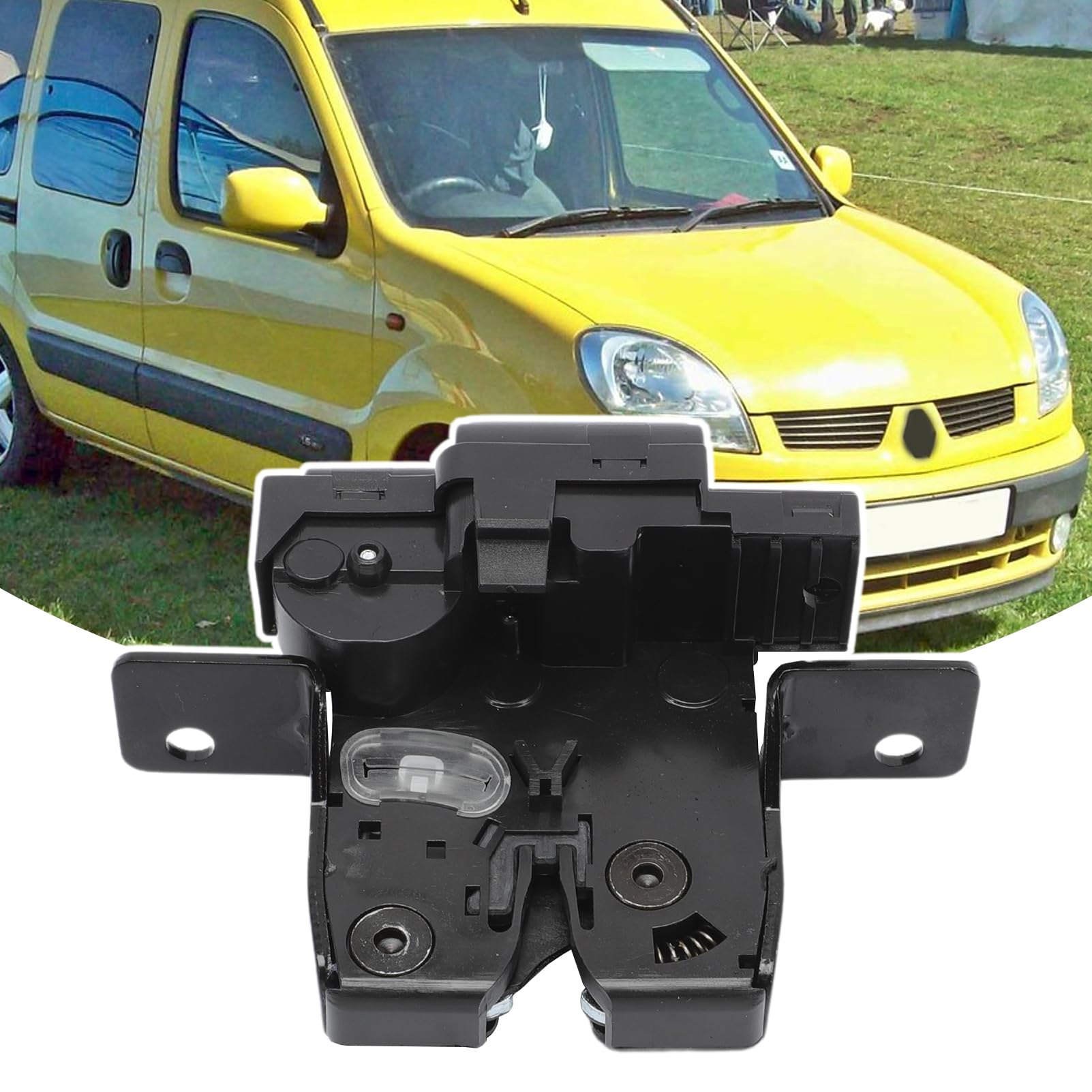 Serrure Hayon de Coffre Electrique pour Kangoo 1 2 Verrouillage Porte Arrière Compatible avec Kubistar 8200497798