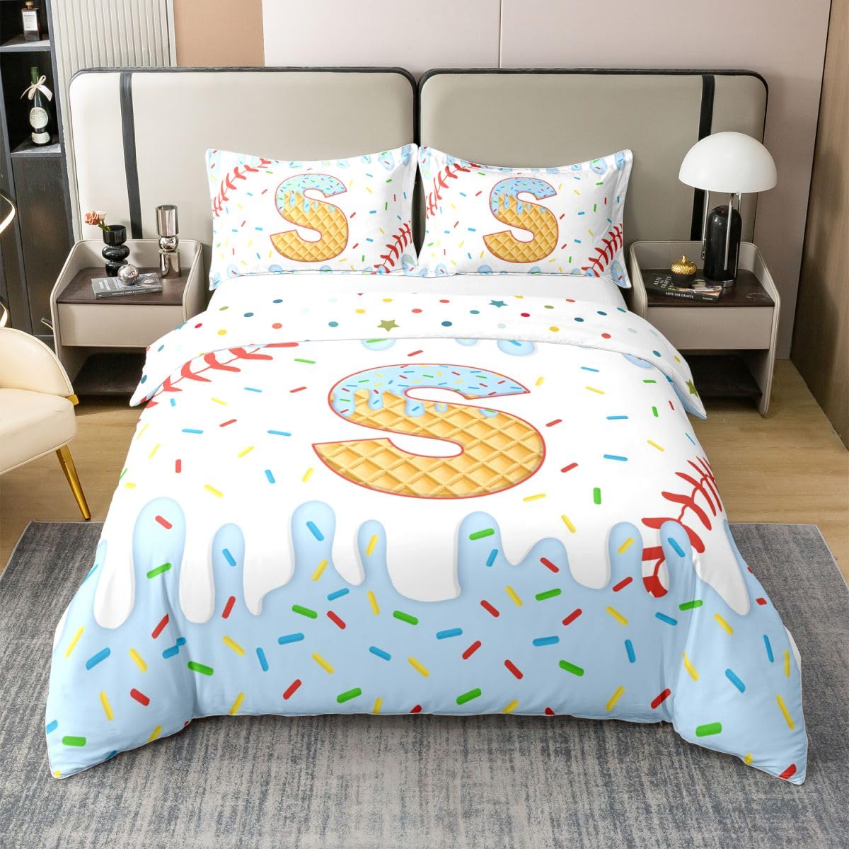 Couvre lit jeux de sport 240x260 pour stopper le linge qui glisse