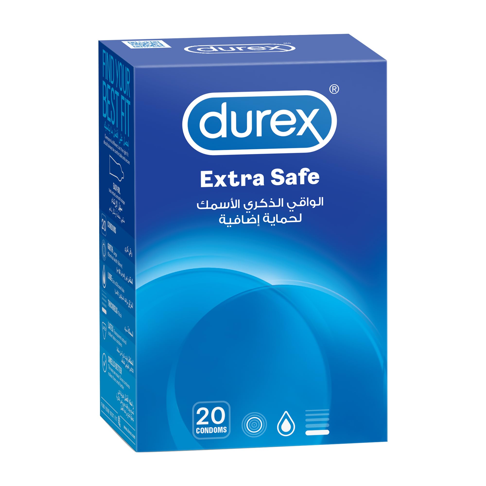 Durex Extra Safe Condom - Pack of 20