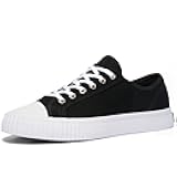 Unisex Center Low Top Canvas Sneaker|Black|Vulcanized