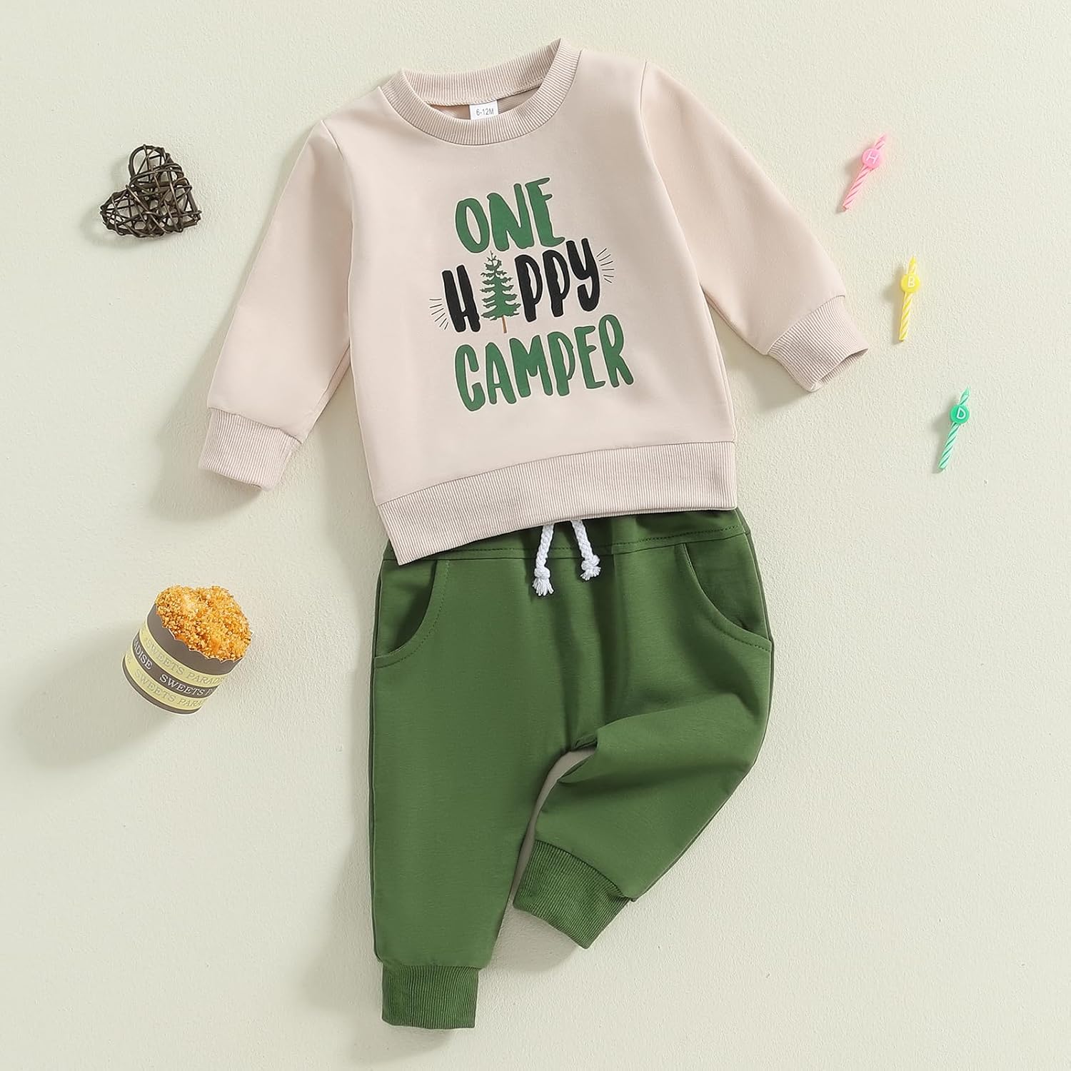 Baby Boy First Birthday Outfit Short Sleeve Shirt Shorts Sets Cute Summer Birthday Clothes 2Pcs - Image 2