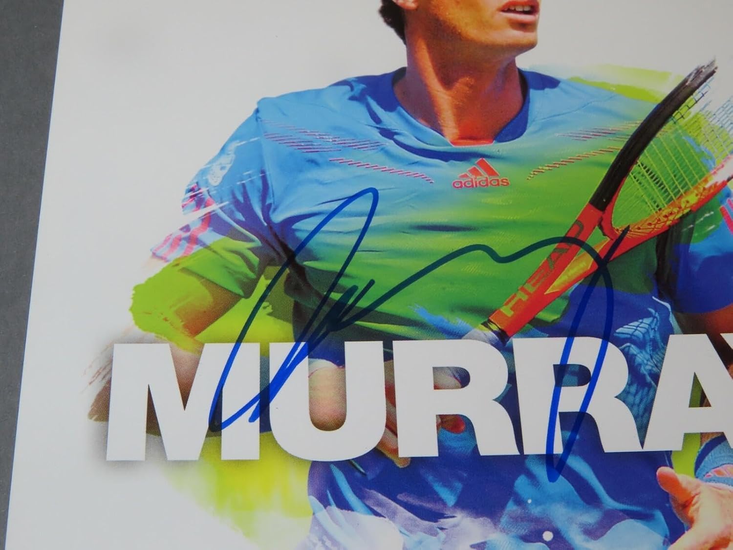 Andy Murray Signed 2013 W&S 5x7 Player Card Autographed PSA/DNA COA 1B - Autographed Tennis Cards