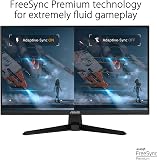 ASUS TUF Gaming VG249QM1A - Ecran PC Gamer Esport 23,8" FHD - Dalle IPS - 270Hz - 1ms - 16:9-1920x1080 - Display Port et HDMI - Haut-parleurs - AMD FreeSync - Compatible G-Sync - ELMB - 99% sRGB - 4