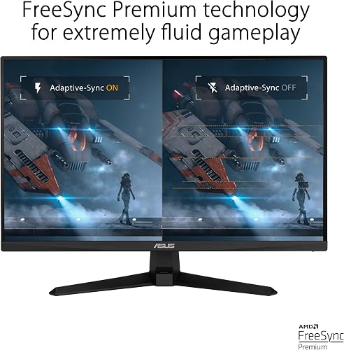 ASUS TUF Gaming VG249QM1A - Ecran PC Gamer Esport 23,8" FHD - Dalle IPS - 270Hz - 1ms - 16:9-1920x1080 - Display Port et HDMI - Haut-parleurs - AMD FreeSync - Compatible G-Sync - ELMB - 99% sRGB - 4